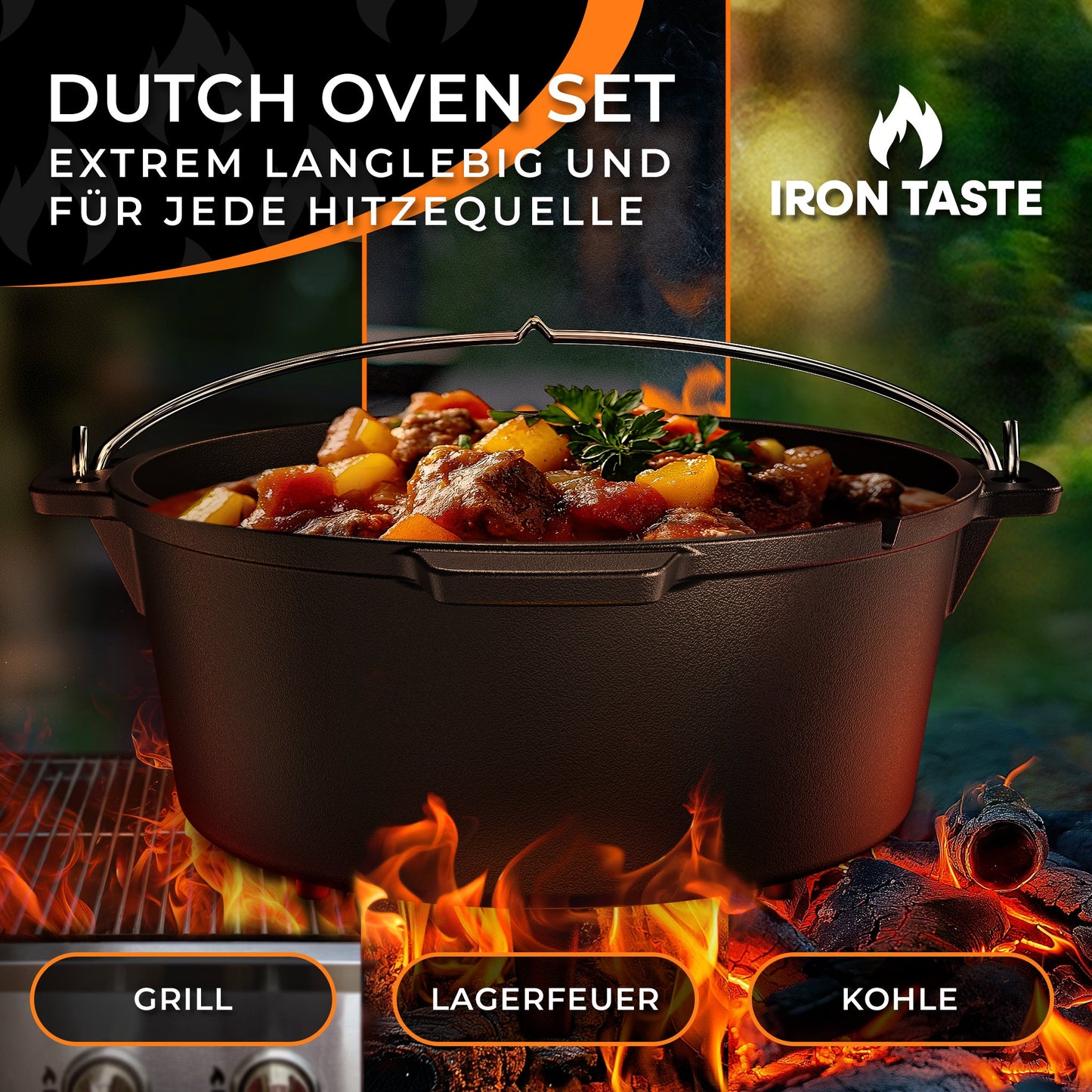 IRON TASTE Dutch Oven