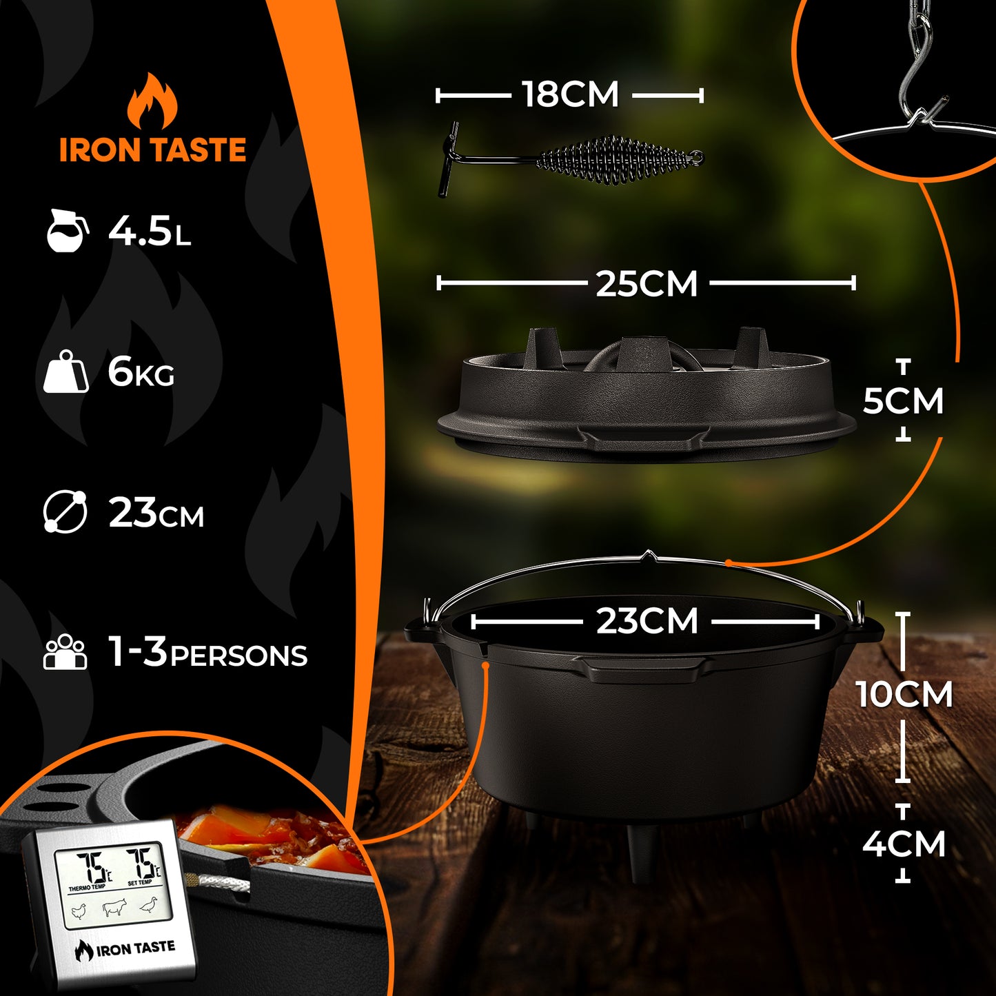 IRON TASTE Dutch Oven