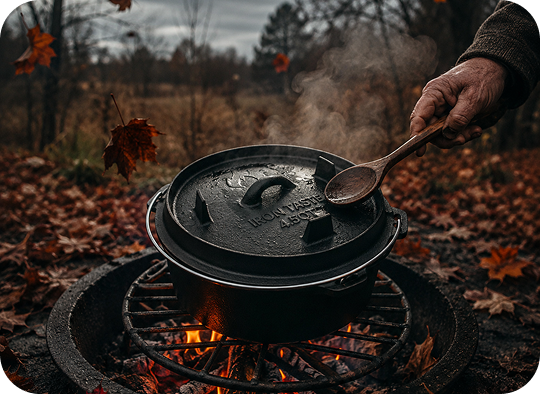 IRON TASTE Dutch Oven lifestyle image